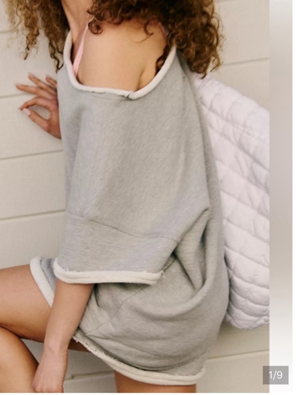 FREE PEOPLE CRUISE SWEATSHIRT TUNIC ML